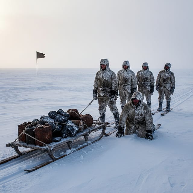 Cover art for Scott’s South Pole: The Fatal Math of the Fifth Man