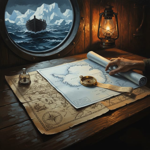 Cover art for Amundsen’s Gambit: The Nineteen-Word Declaration