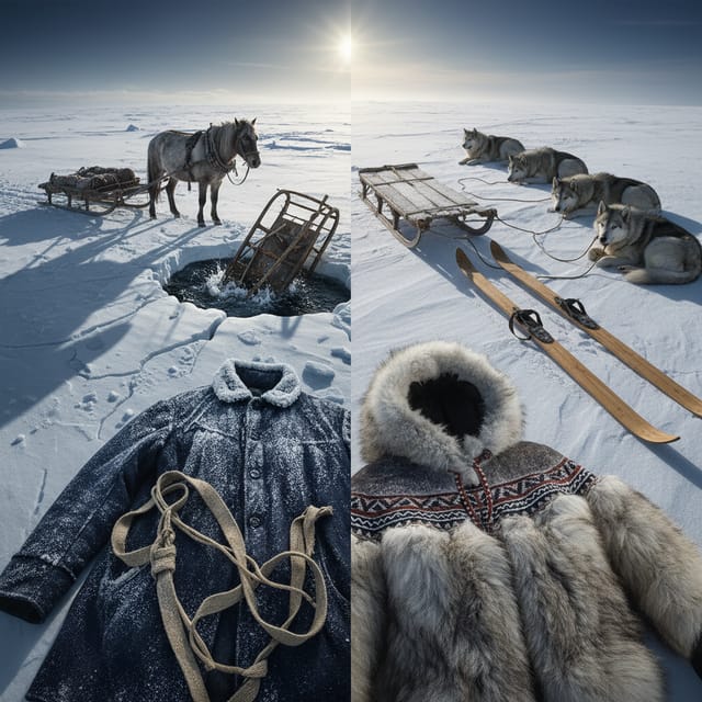 Cover art for Antarctic Race: The Inuit Secret and the Frozen Wool